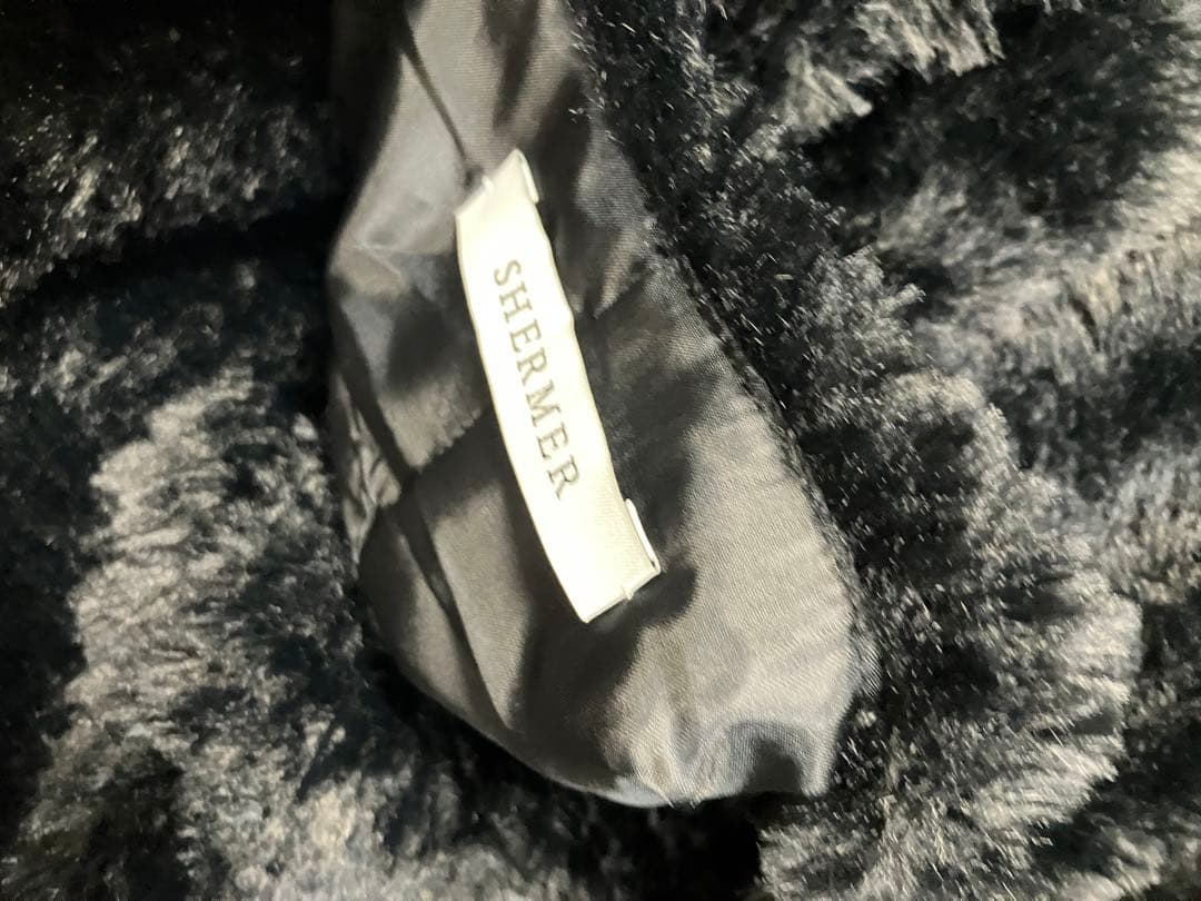 《SHERMER》シャーマー　ファーベスト付きGジャン　美品