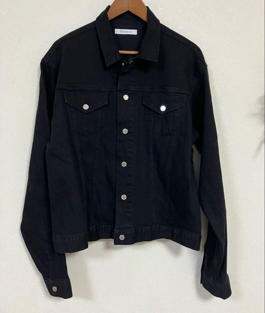 《SHERMER》シャーマー　ファーベスト付きGジャン　美品