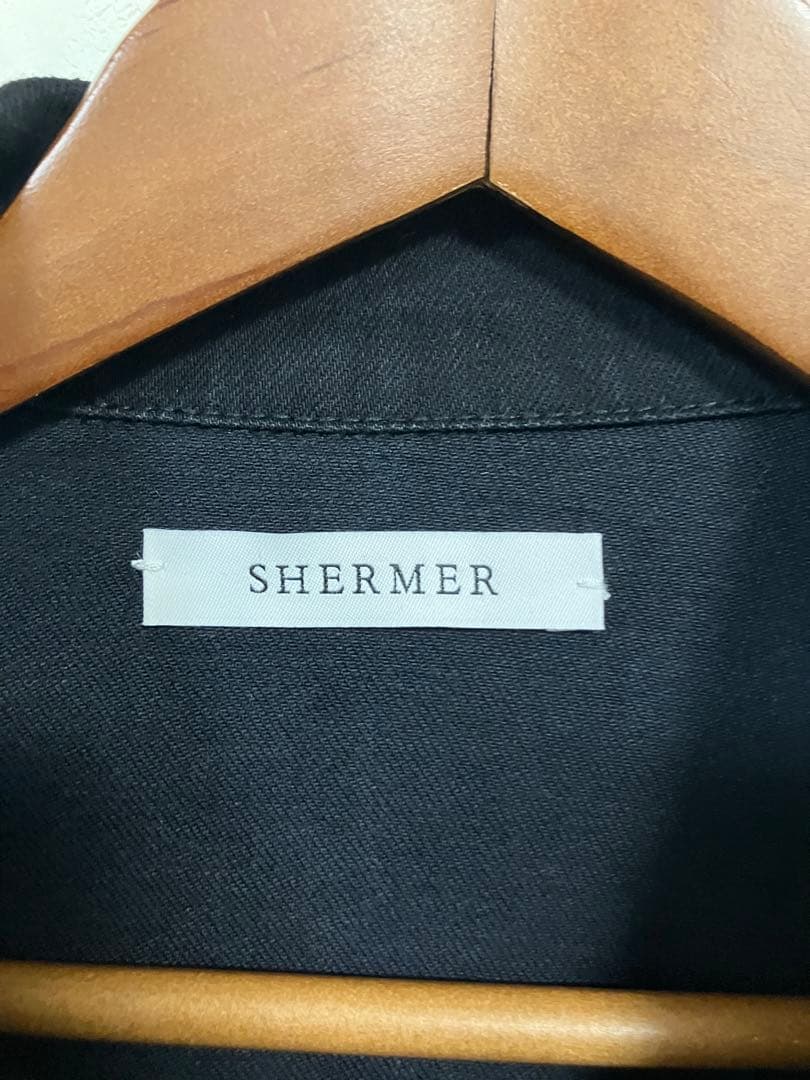 《SHERMER》シャーマー　ファーベスト付きGジャン　美品