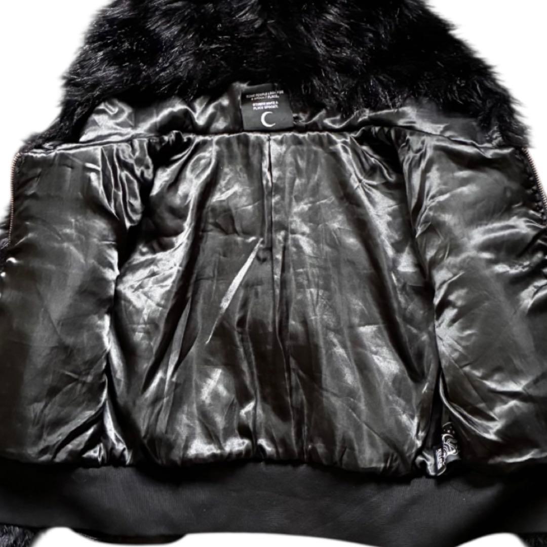 ジャケット・アウター KILLSTAR Night Creature Faux-Fur Jacket