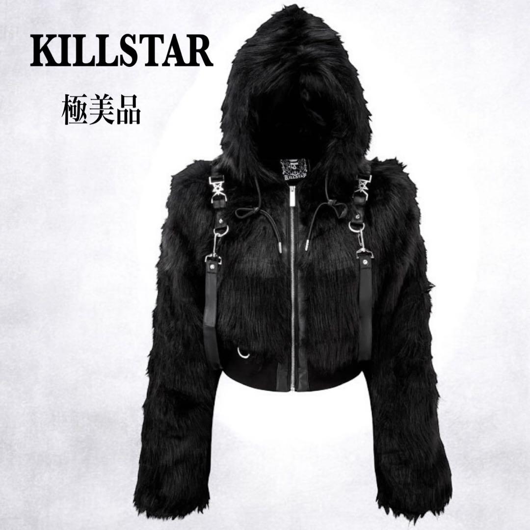 ジャケット・アウター KILLSTAR Night Creature Faux-Fur Jacket