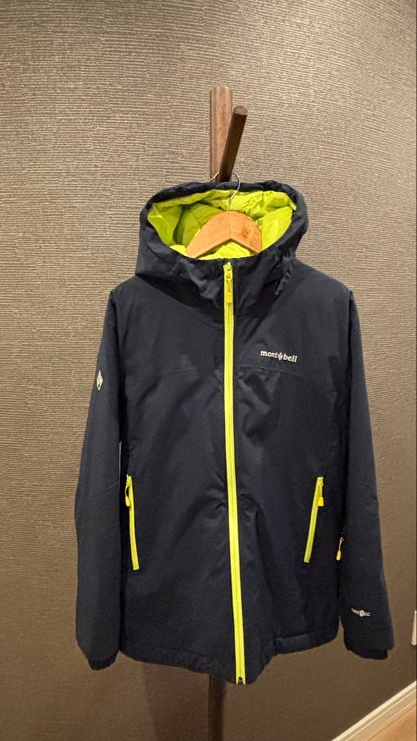 【mont-bell】スノーウェア上下セット　ドライテック　子供用160