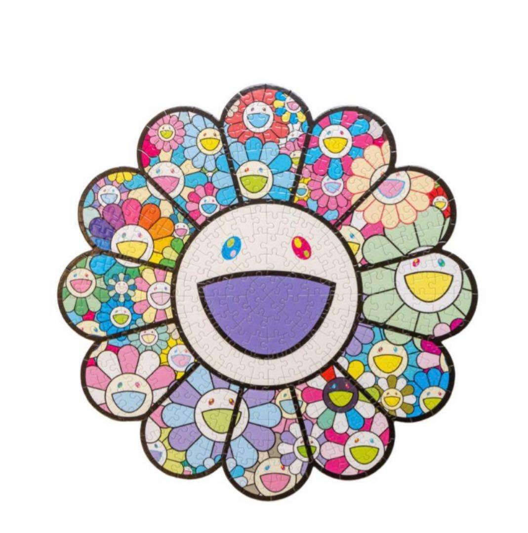 5個セット　村上隆　フラワー型　ジグソーパズル　カイカイキキ