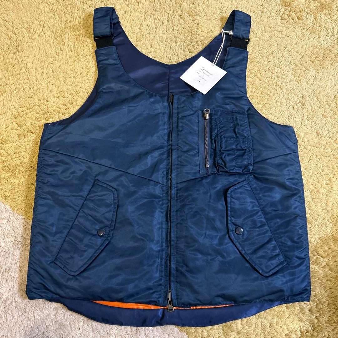 ink（インク） ma-reversibl vest ネイビー
