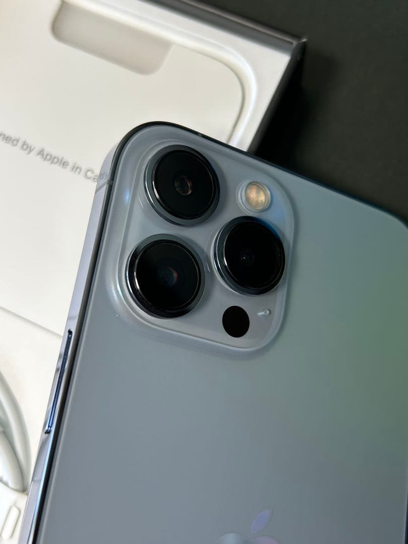 【HQ】⭐︎新品交換品 ⭐︎iPhone13ProMax 128Gシエラブルー