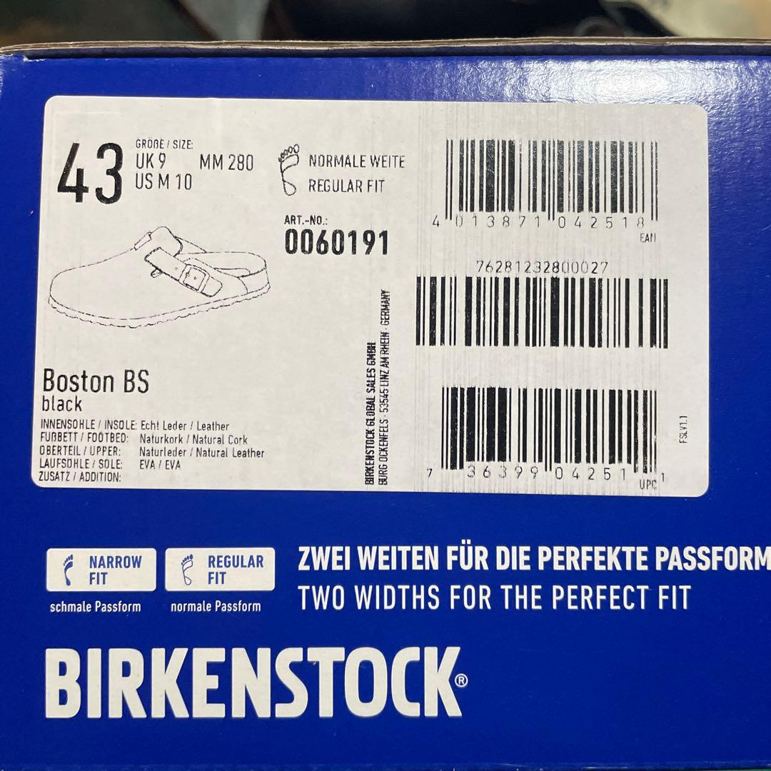 美品！ビルケンシュトック ボストン 本革レザー