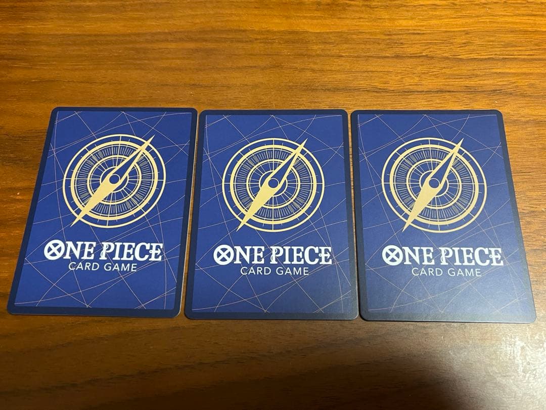 モンキー・D・ルフィ SR パラレル ST01-012 ワンピース1周年　3枚