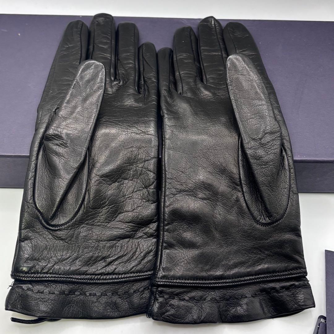 PRADA☆レザーグローブ ブラック サイズ7