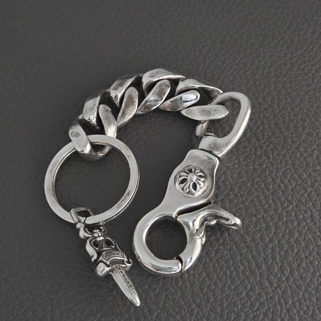 CHROME HEARTS クリップ スウィベル クラシック 5リンク チェーン