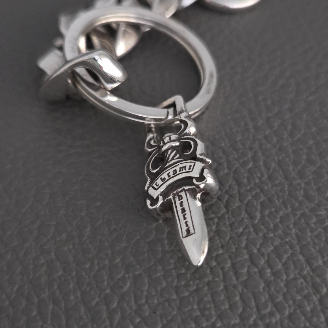 CHROME HEARTS クリップ スウィベル クラシック 5リンク チェーン