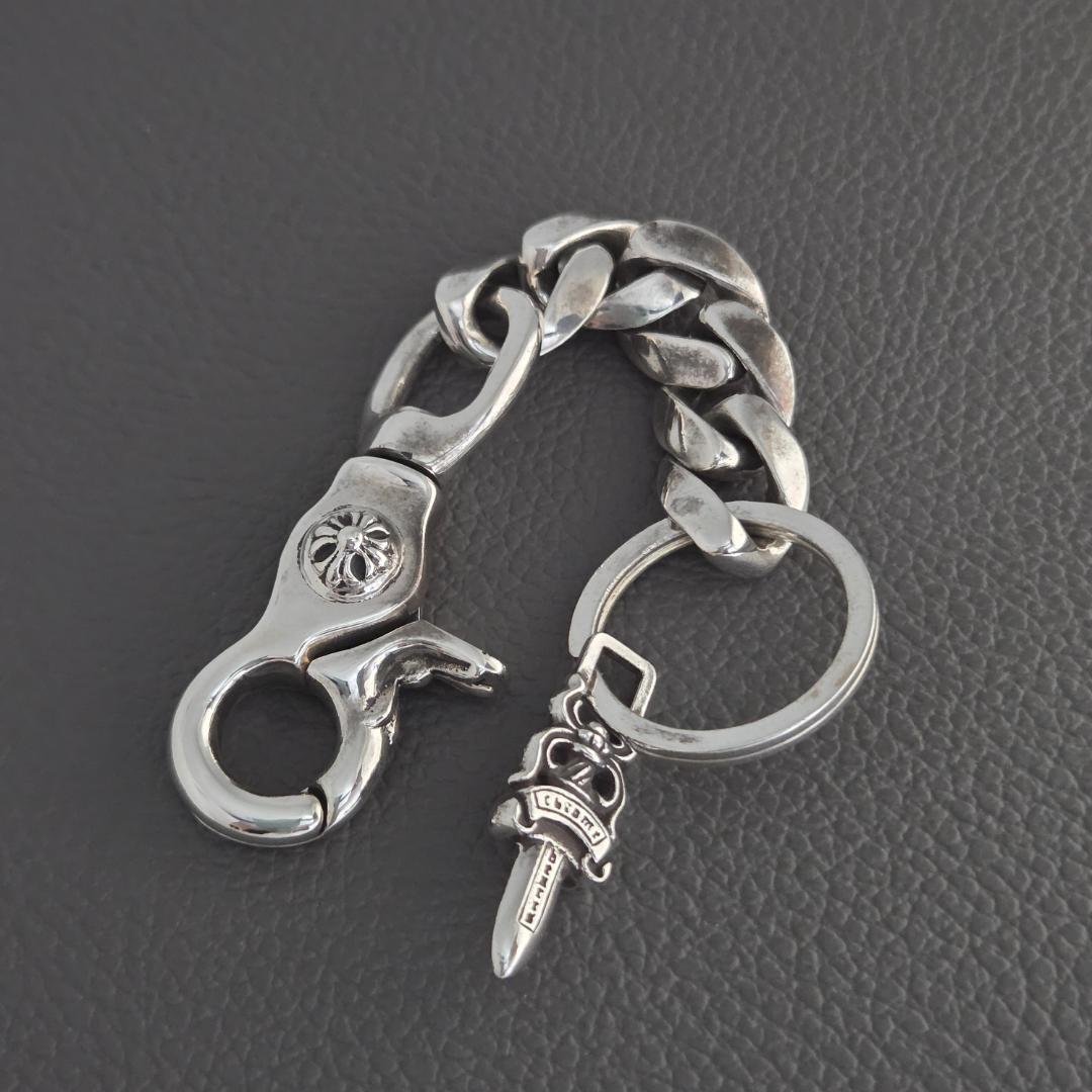 CHROME HEARTS クリップ スウィベル クラシック 5リンク チェーン