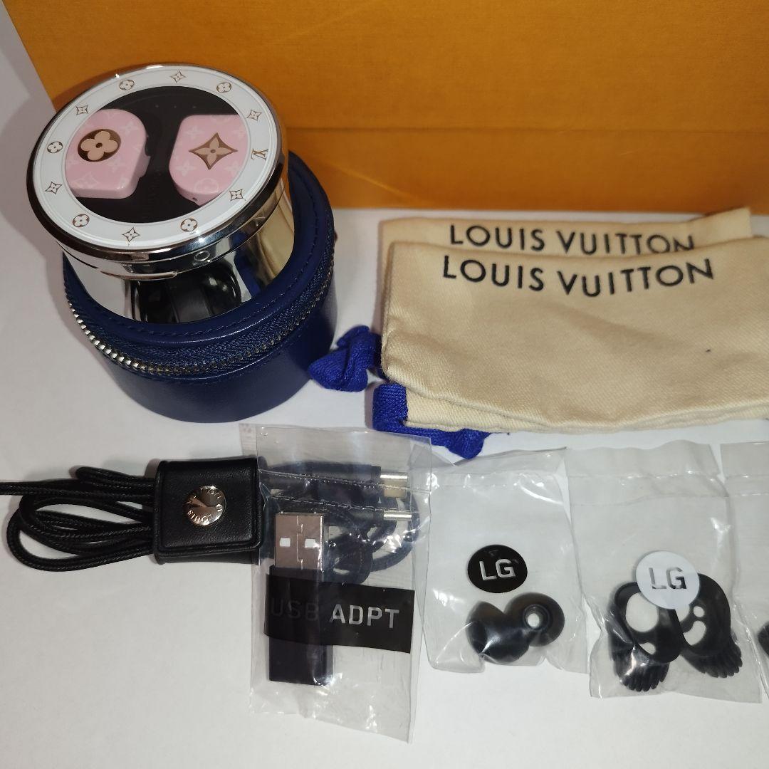 【美品】ルイヴィトン ホライゾン イヤホン ピンク モノグラム 付属品完備