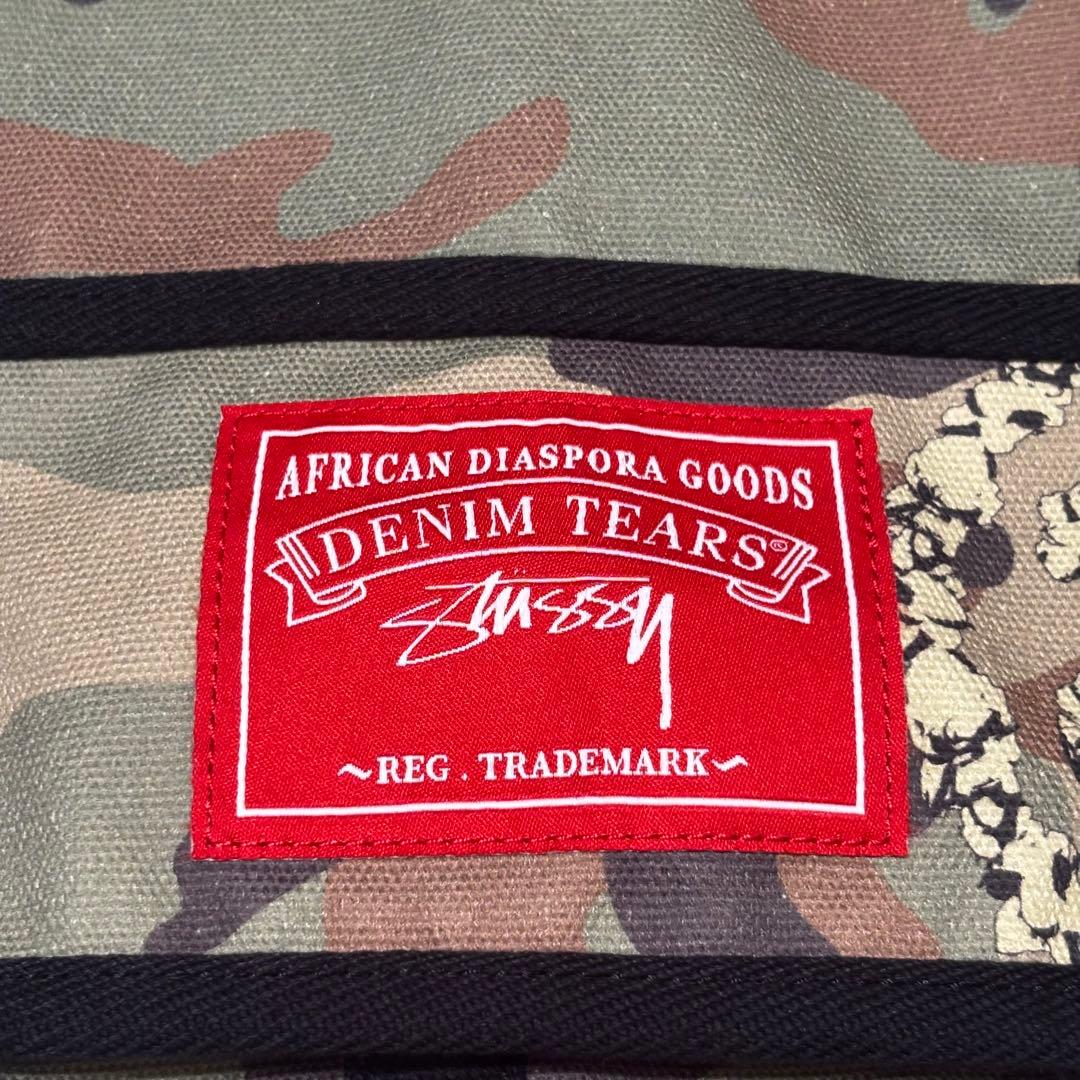 バッグ Stussy x Denim Tears Messenger Bag Camo