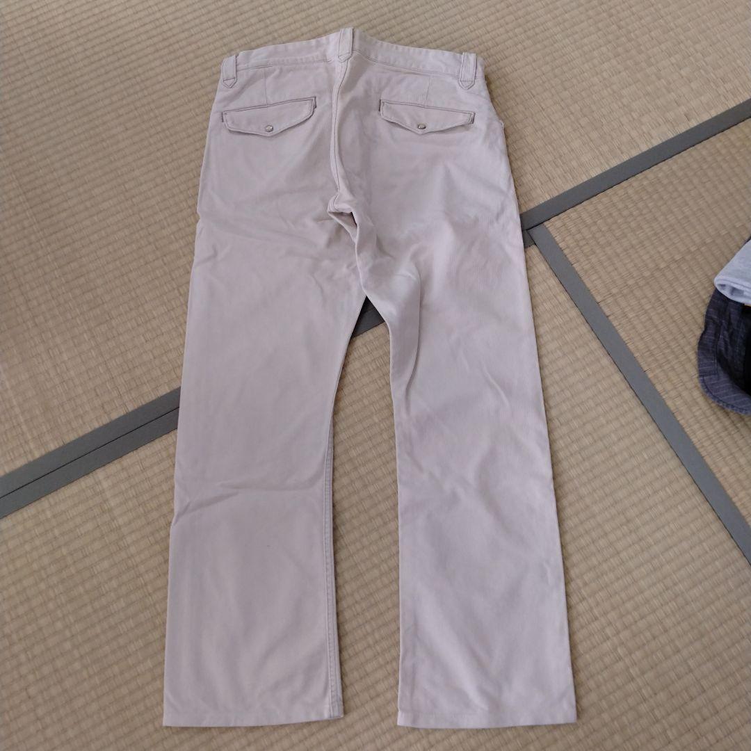 Double RL Brand チノパン ホワイト ピケパンツ