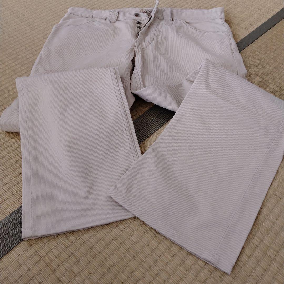 Double RL Brand チノパン ホワイト ピケパンツ