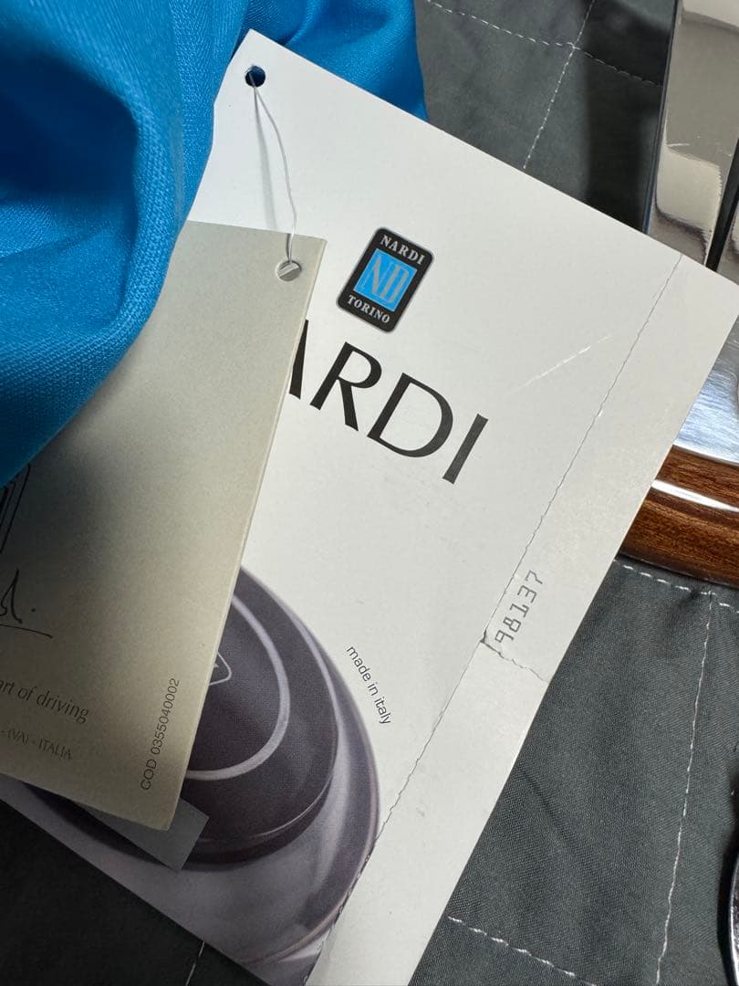 NARDI ナルディN140クラッシックウッドポリッシュスポーク38φ