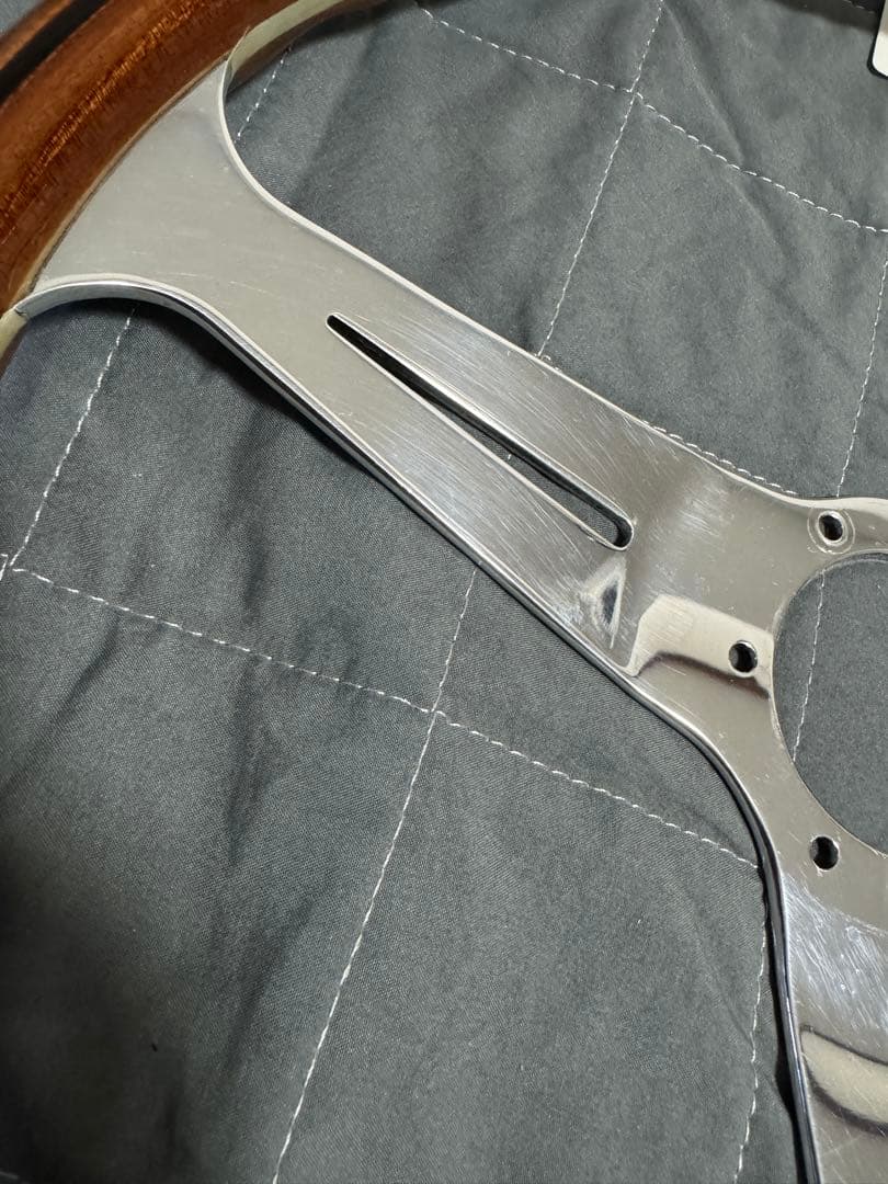 NARDI ナルディN140クラッシックウッドポリッシュスポーク38φ