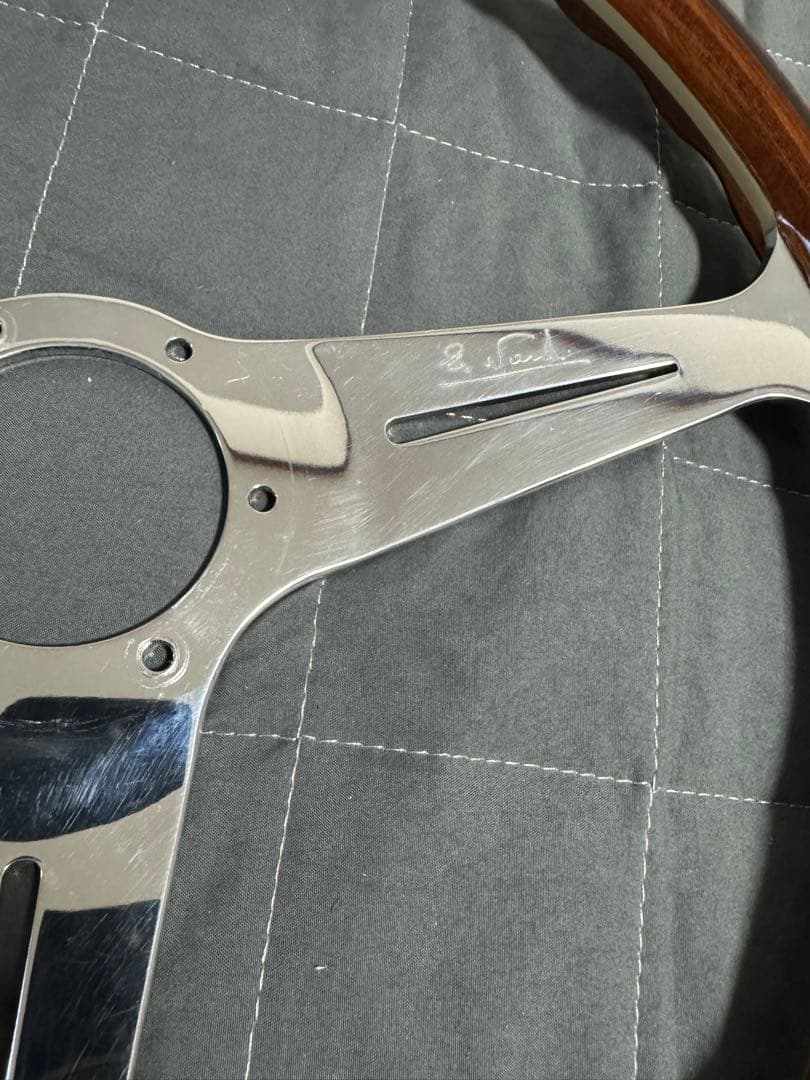 NARDI ナルディN140クラッシックウッドポリッシュスポーク38φ