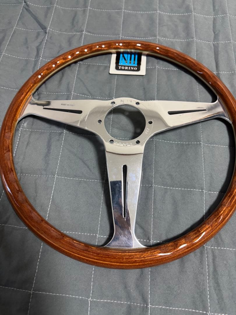 NARDI ナルディN140クラッシックウッドポリッシュスポーク38φ