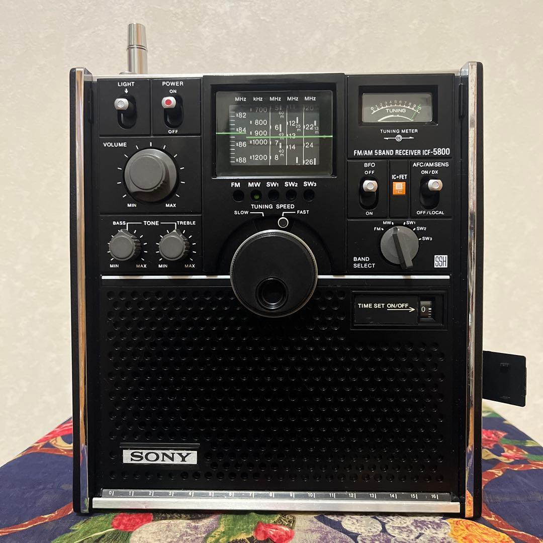 動作美品！●スカイセンサ－　5800 ●昭和のBCL傑作機！