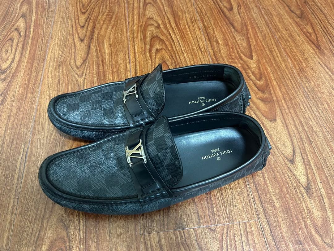 ルイヴィトン ダミエ ドライビングシューズ