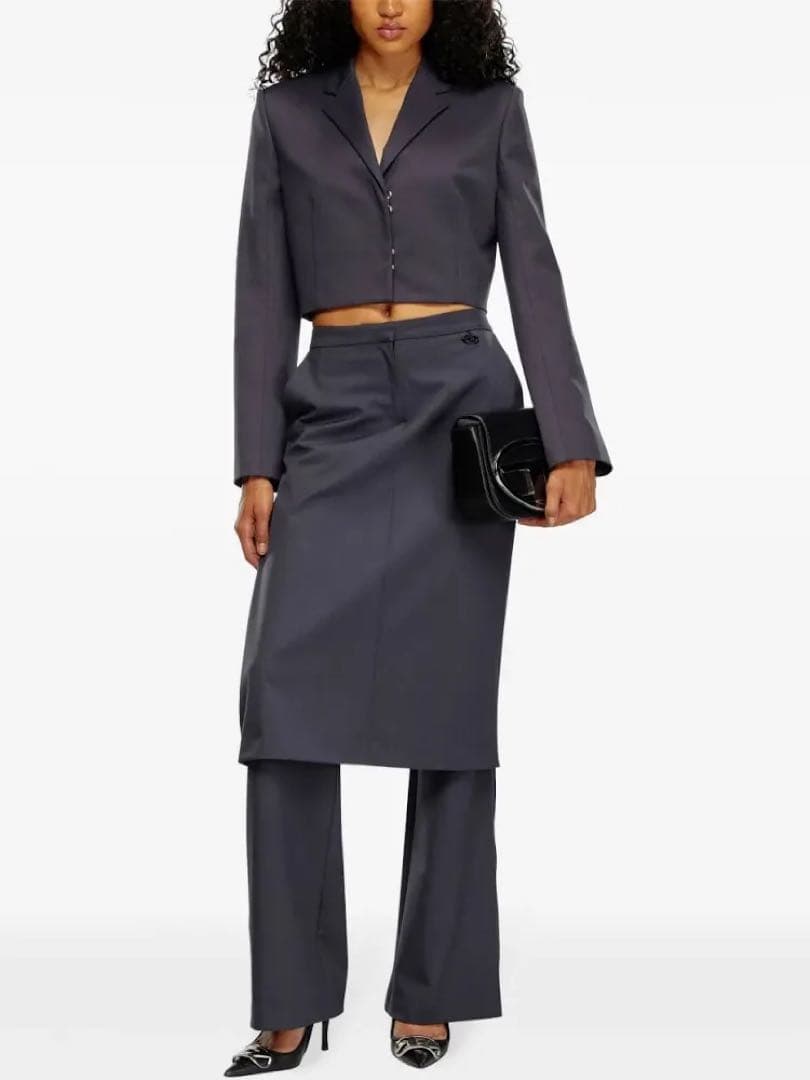 ジャケット・アウター Diesel G-Milla cropped blazer