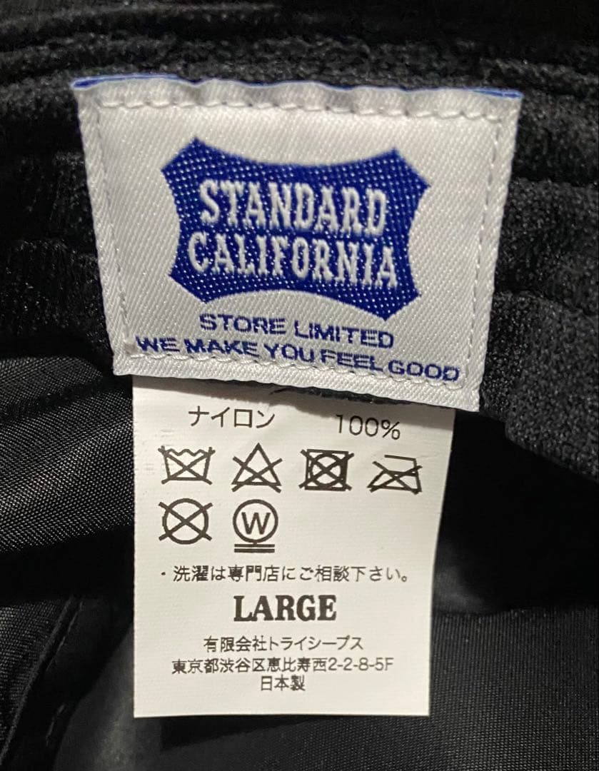 STANDARD CALIFORNIA オフィシャル限定 バケットハット L
