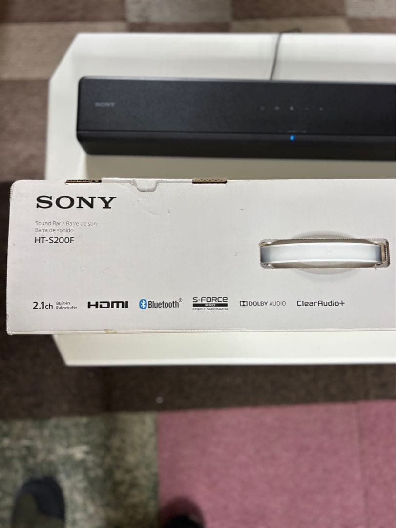 SONY HT-S200F サウンドバー　動作確認済