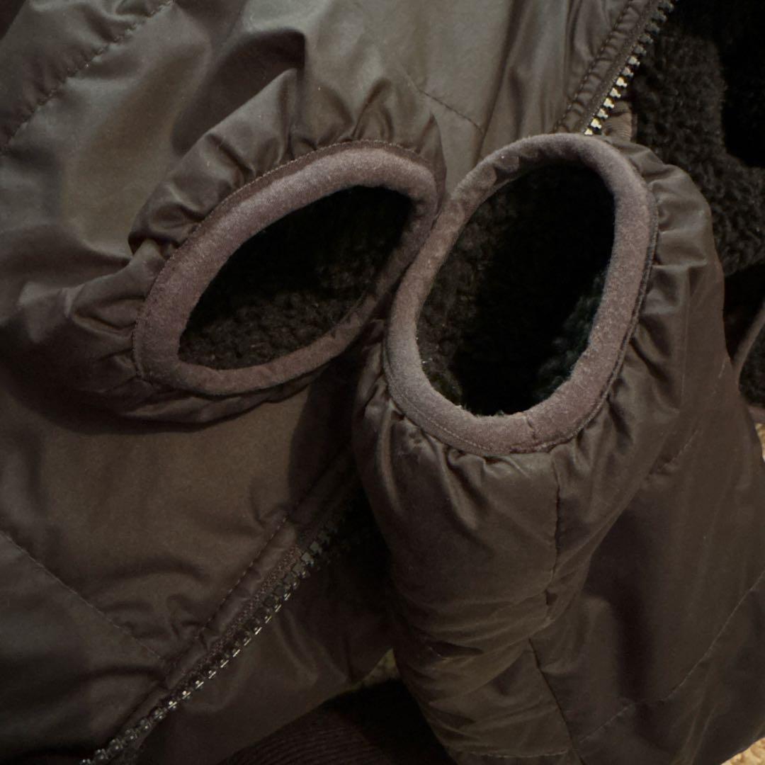 パタゴニア　リバーシブル・レディ・フレディ・フーディ　ダウン　ボアジャケット