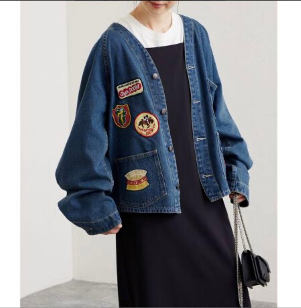 PAY DAY パッチ付きデニムエンジニアジャケット ジャーナルスタンダード別注