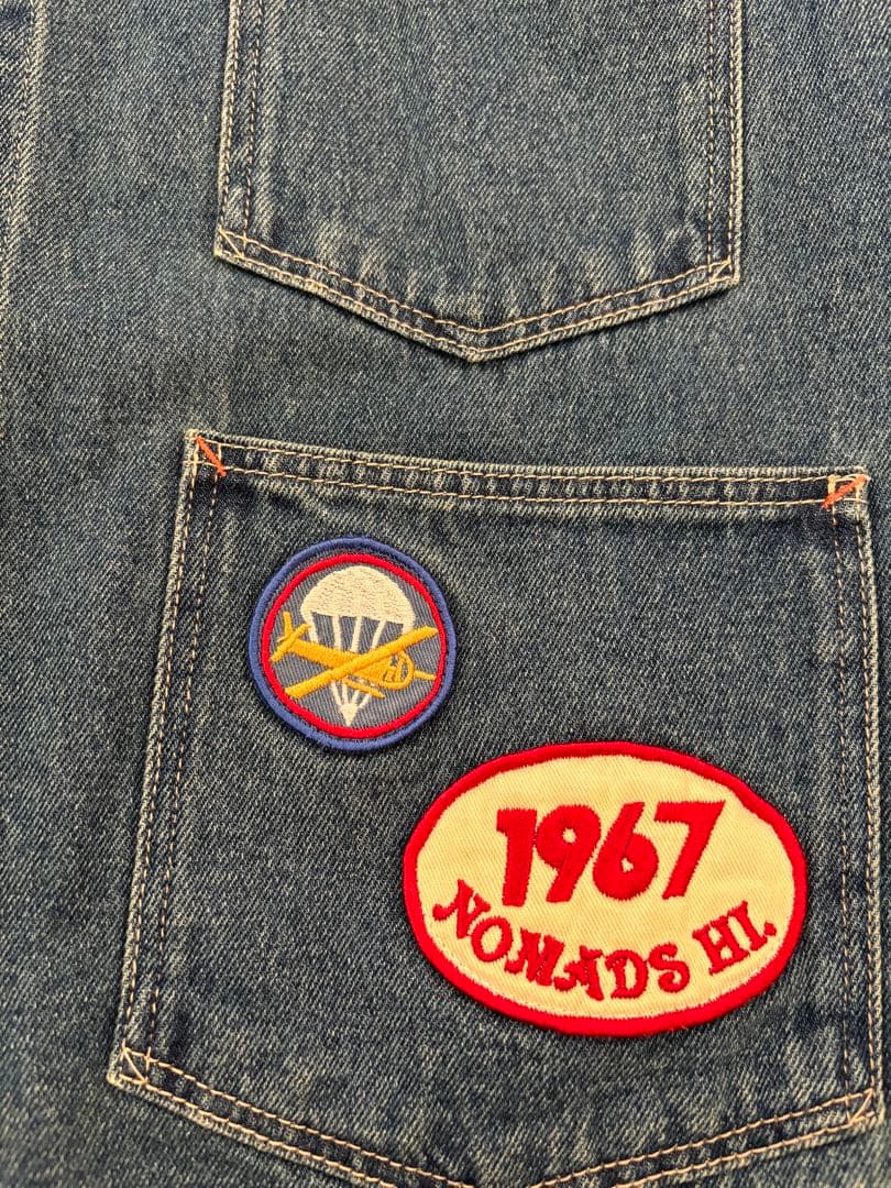 PAY DAY パッチ付きデニムエンジニアジャケット ジャーナルスタンダード別注