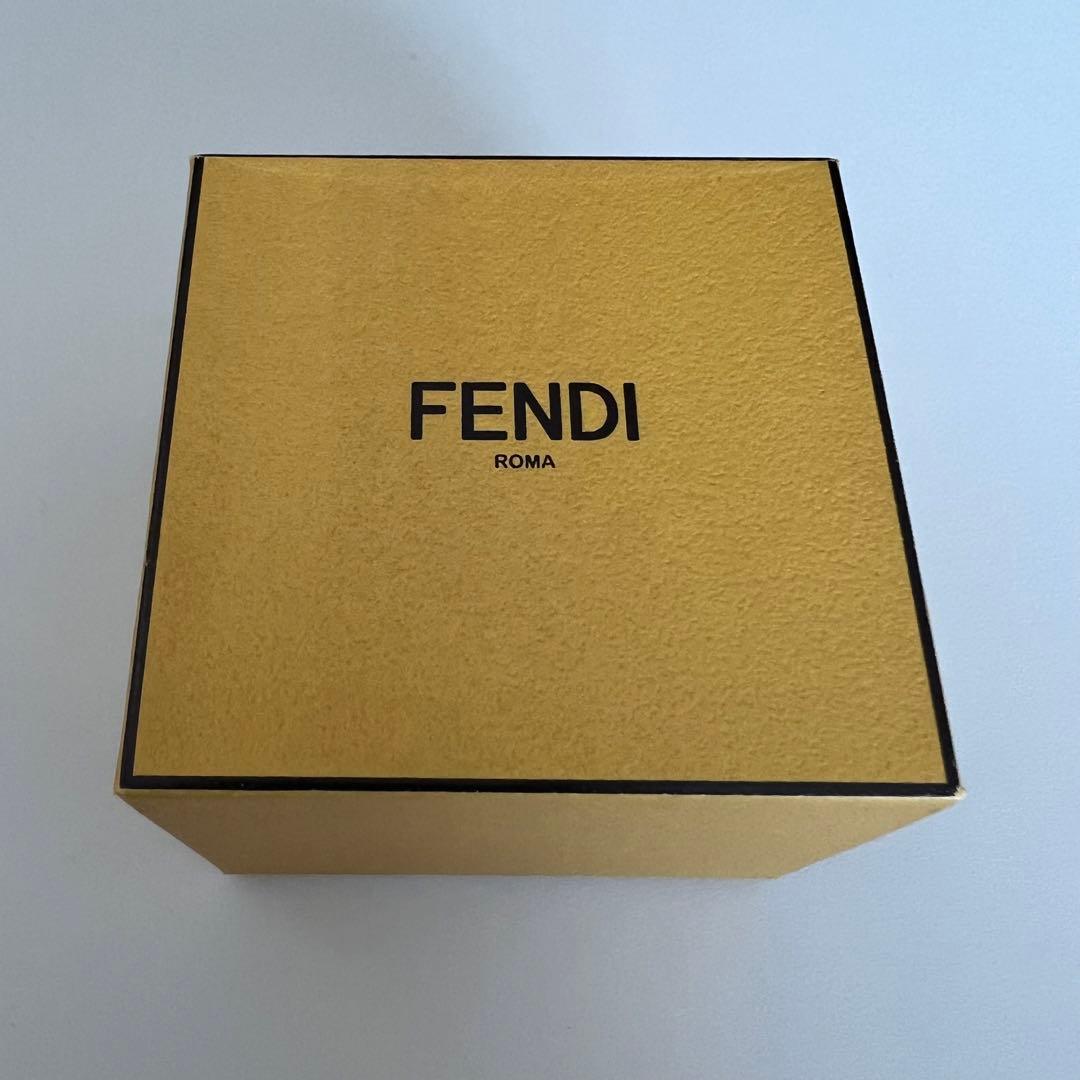 FENDI シルバー クリスタル付きピアス(片耳用)