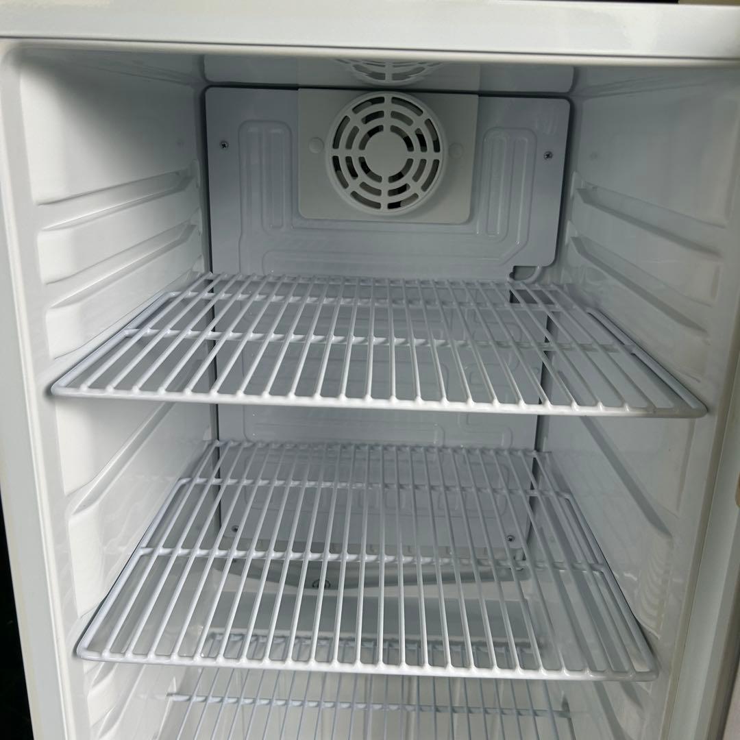 153業務用 冷蔵ショーケース オフィスコンビニ XW-105 左右開き 小型