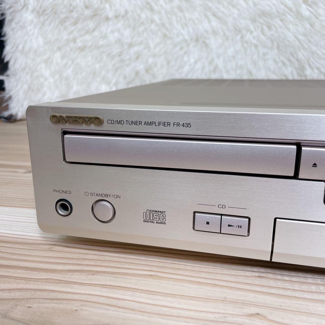 ONKYO FR-435 CD/MDプレイヤー 音出し確認済み