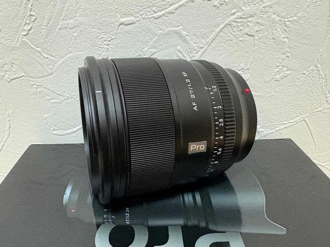 美品　VILTROX 27mm F1.2 Pro 富士フイルム Xマウント用