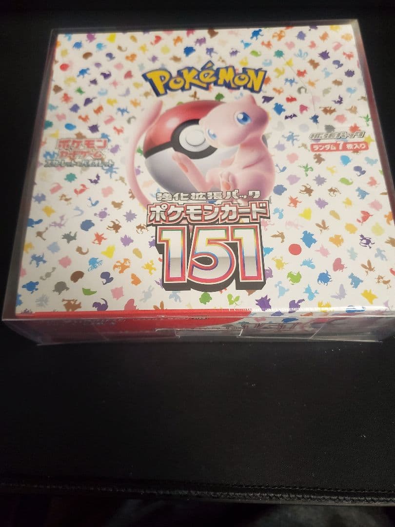 【ポケカ151BOX】未開封シュリンクつき