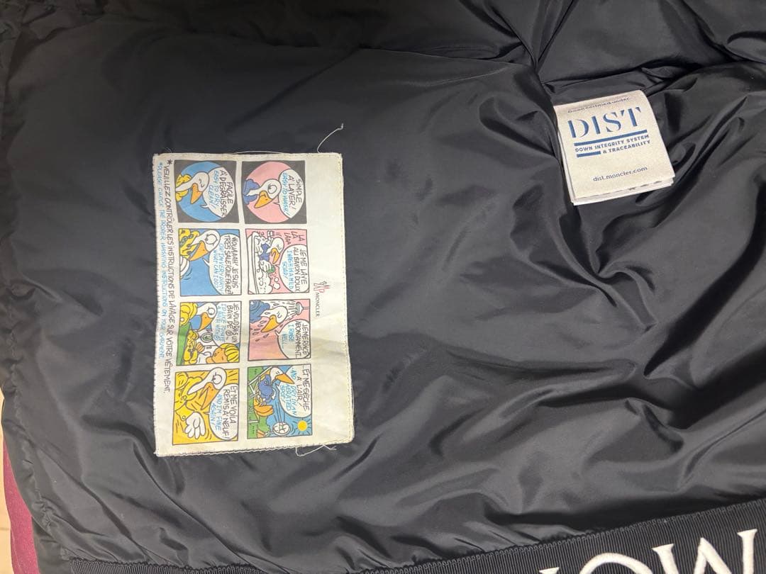 MONCLER ブラック ダウンジャケット モンクレール MONTCLA