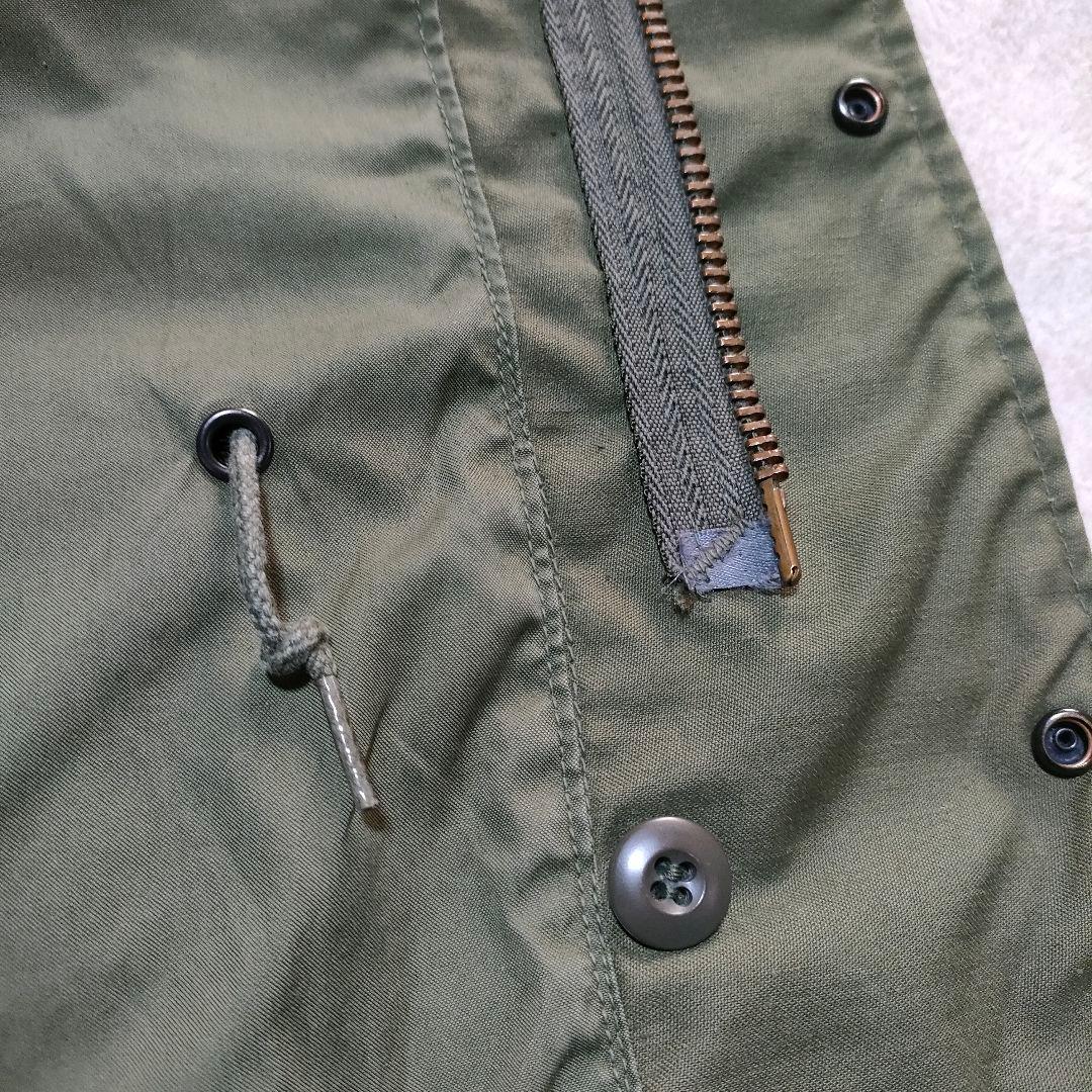 76年製米軍実物 M-65 フィールドジャケット 3rd S-R フード有美品