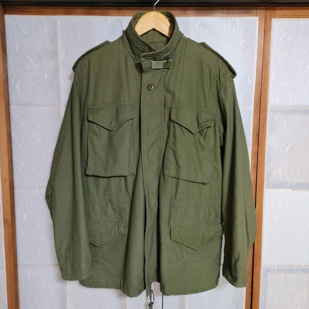 76年製米軍実物 M-65 フィールドジャケット 3rd S-R フード有美品