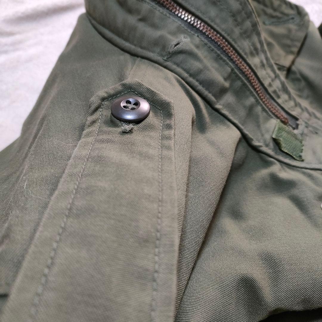 76年製米軍実物 M-65 フィールドジャケット 3rd S-R フード有美品