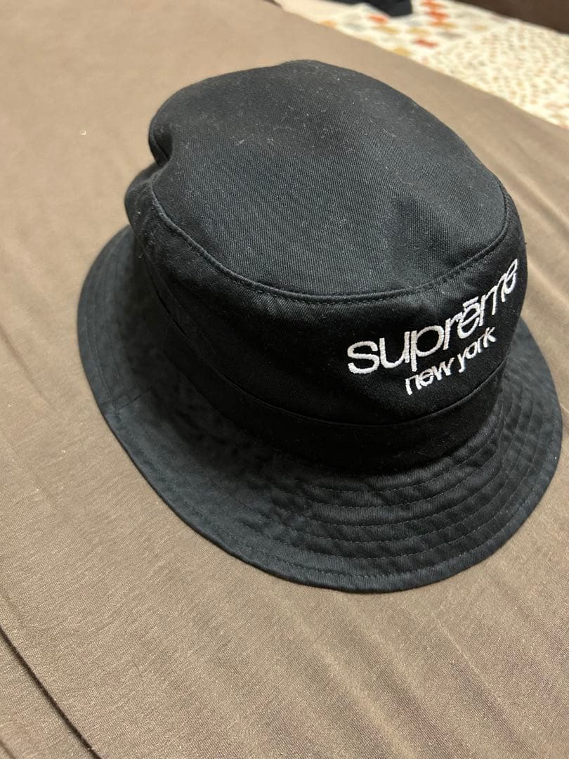 帽子 supreme Chino Twill Crusher M/L Black