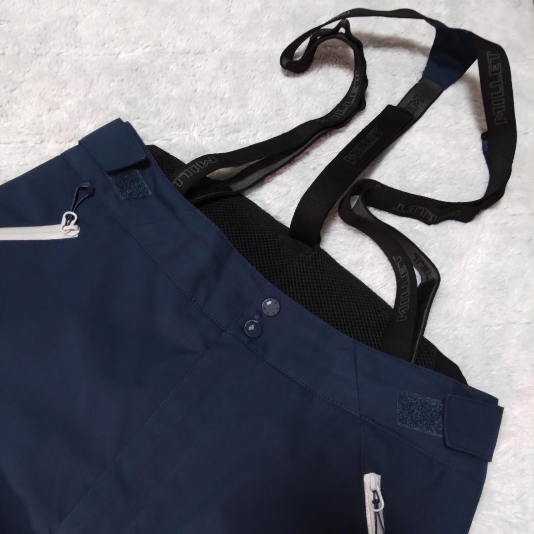 ミレー　MILLET　スキーウェアＭ　サスペンダー　デカロゴ　MIV9222