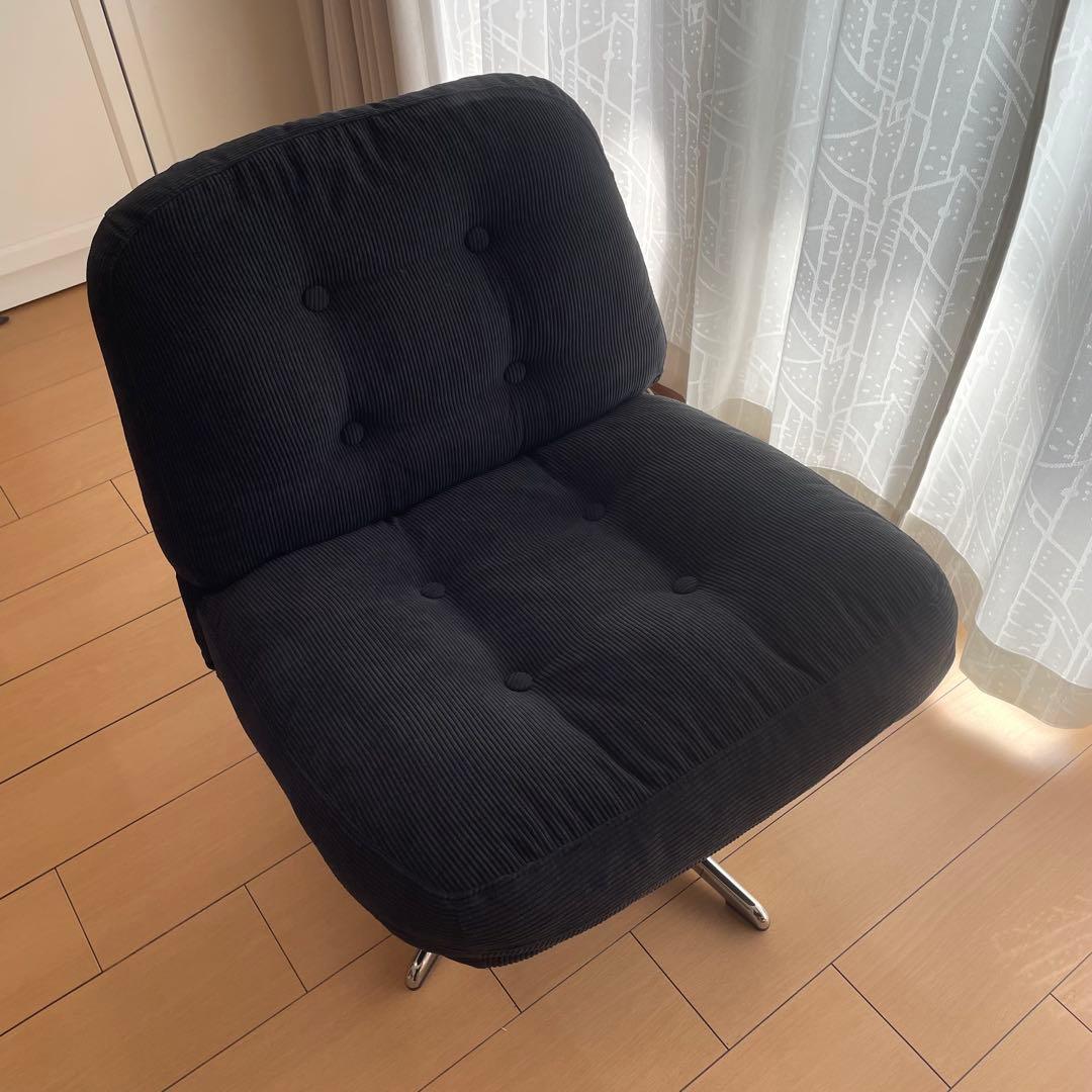 【新品未開封】IKEA イケア 一人掛けソファ ブラック（ディヴリンゲ）正規品