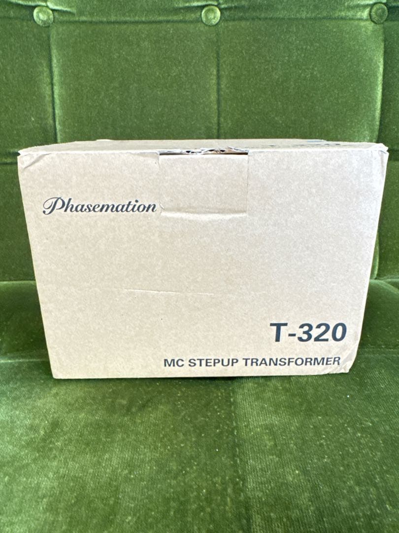 ほぼ新品 Phasemation T-320 MC昇圧トランス 付属品完備