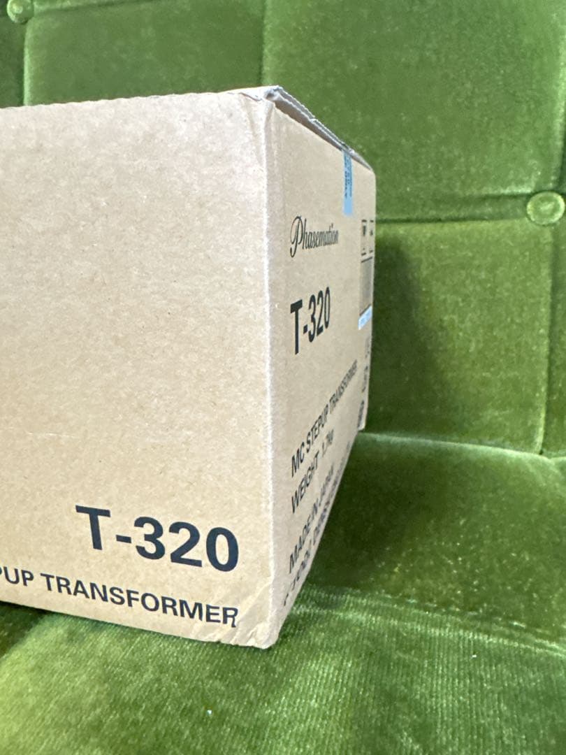ほぼ新品 Phasemation T-320 MC昇圧トランス 付属品完備