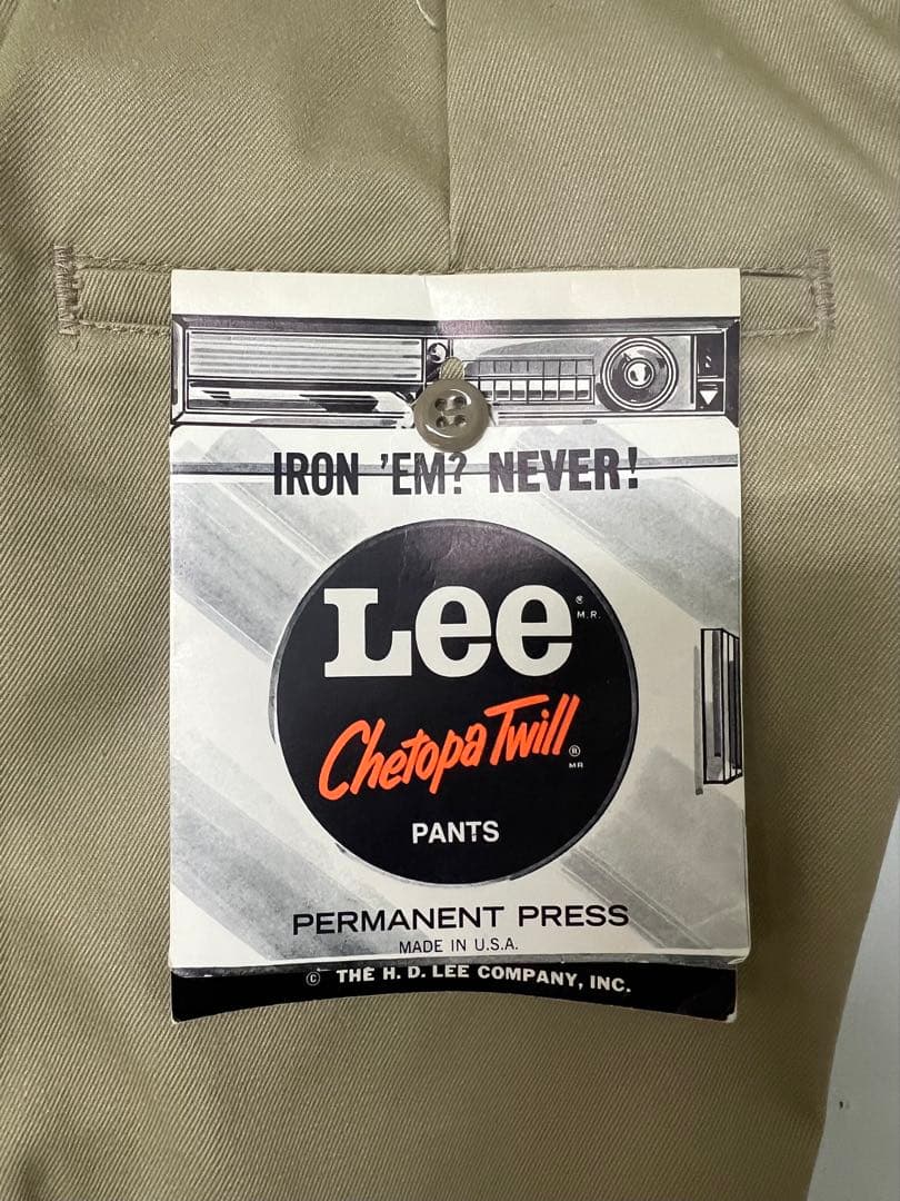v*n様 60年前 デッドストック LEE CHETOPA 三角マチ TALON