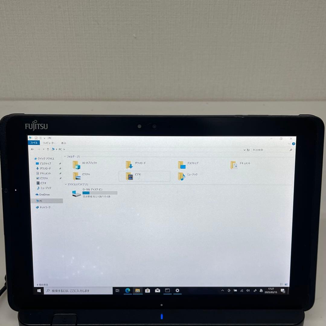 #473 富士通 ARROWS Tab Q509/VB Celeron 8GB