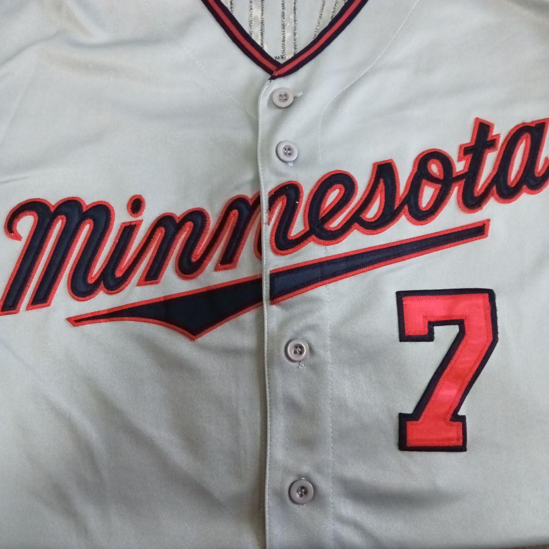 【永久欠番 オーセンティック】 ツインズ ジョー マウアー ユニフォーム【50】