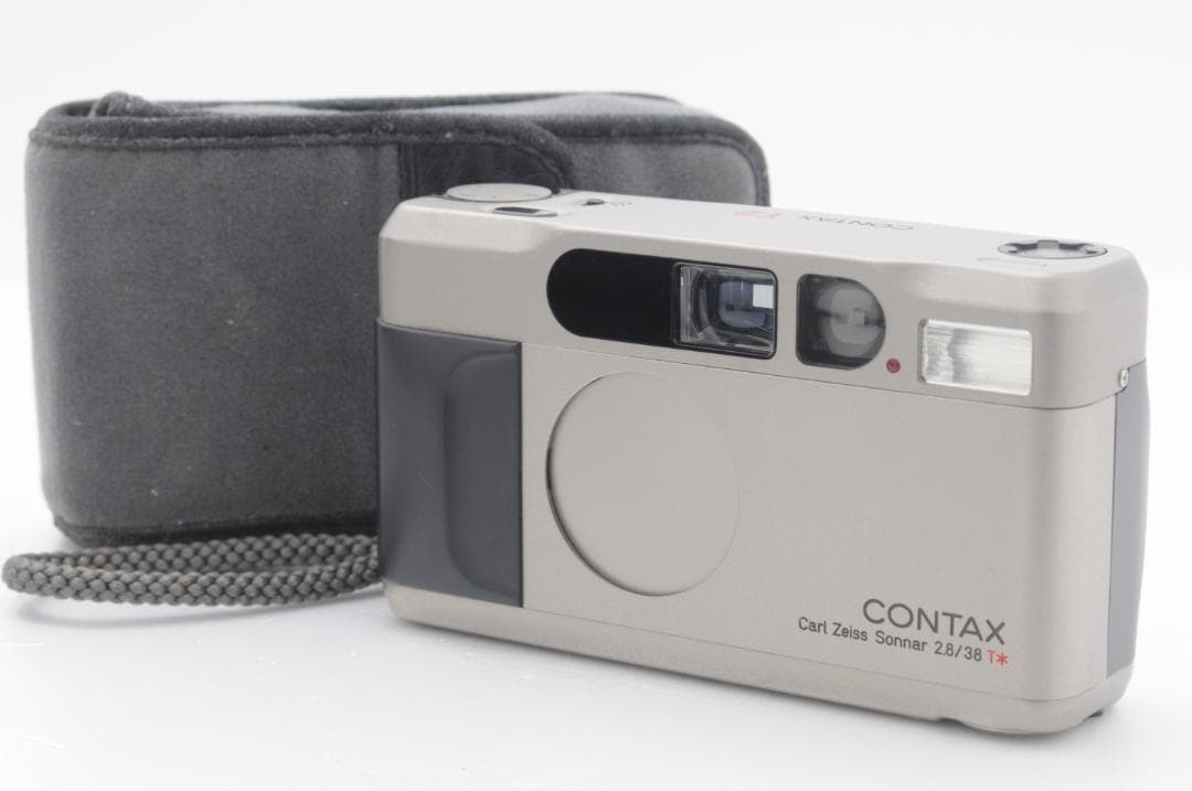 ★CONTAX T2 シルバー フィルムカメラ★