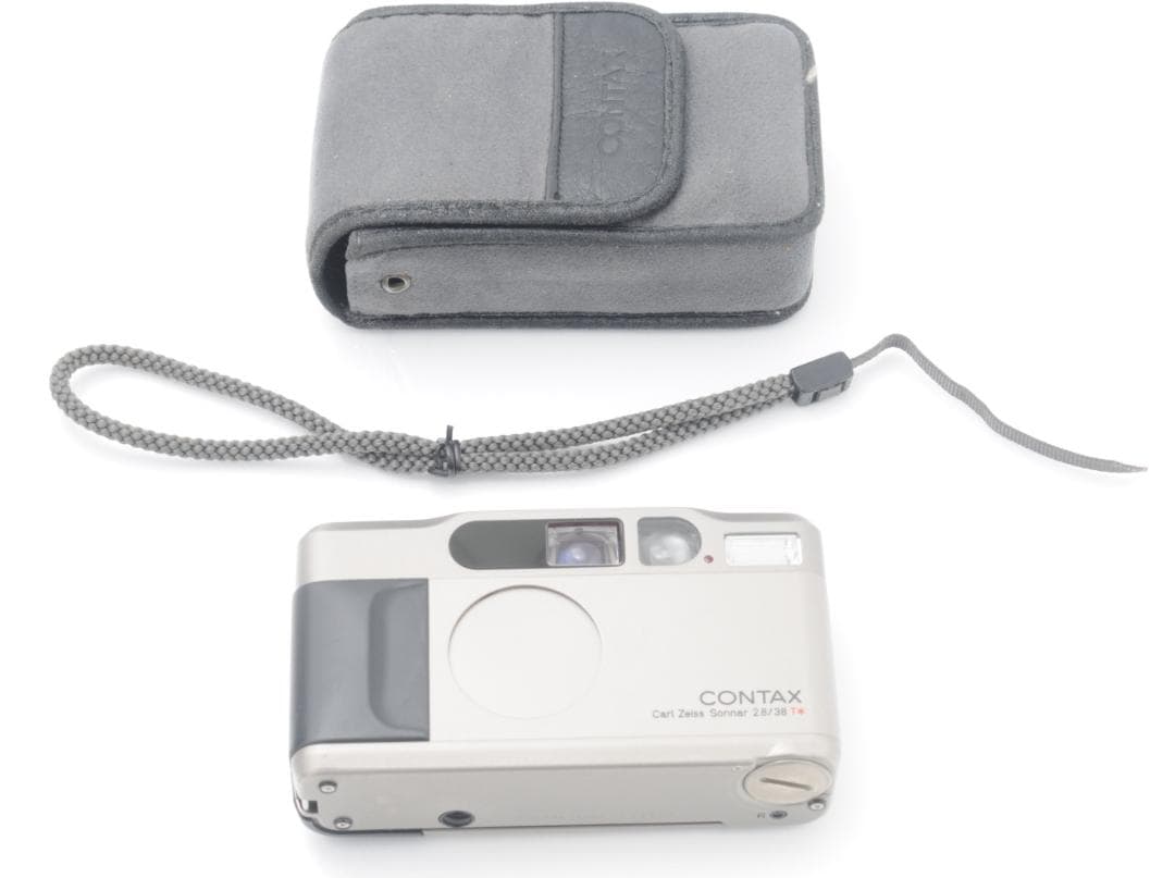 ★CONTAX T2 シルバー フィルムカメラ★
